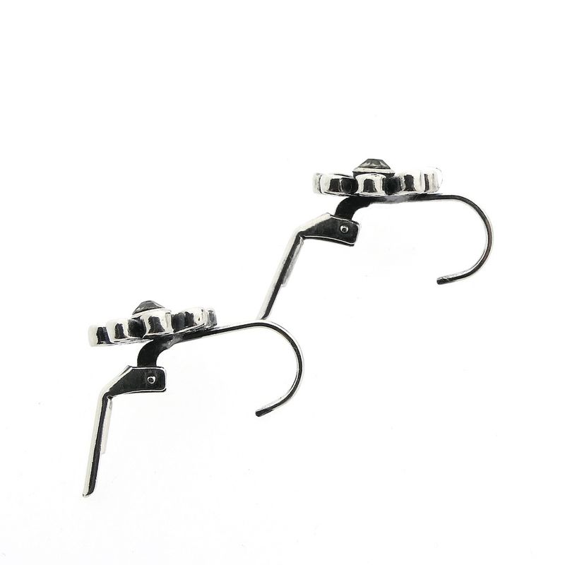 Image 6 of Silver earrings | Daisies