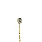 Image 3 of Gold lapel pin, tie pin with rose-cut diamond | Approx. 0.22 ct.