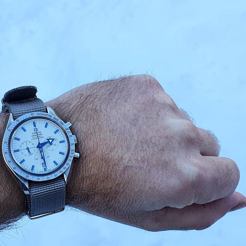 Image 20 of Omega Speedmaster Broad Arrow Chronograph Men's Watch