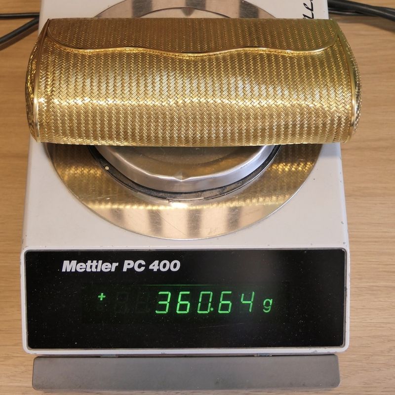 Image 14 of 18K Exclusive Gold Clutch/Purse | Vintage