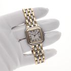 Image 8 of Cartier Panthère '3 Row' Large/Jumbo 183957; 18ct. Gold/steel watch