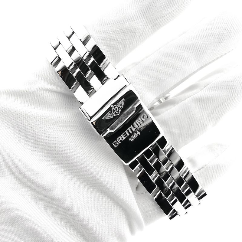 Image 6 of Breitling Chronomat Evolution 'Blue' A13356; Chronograph men's watch