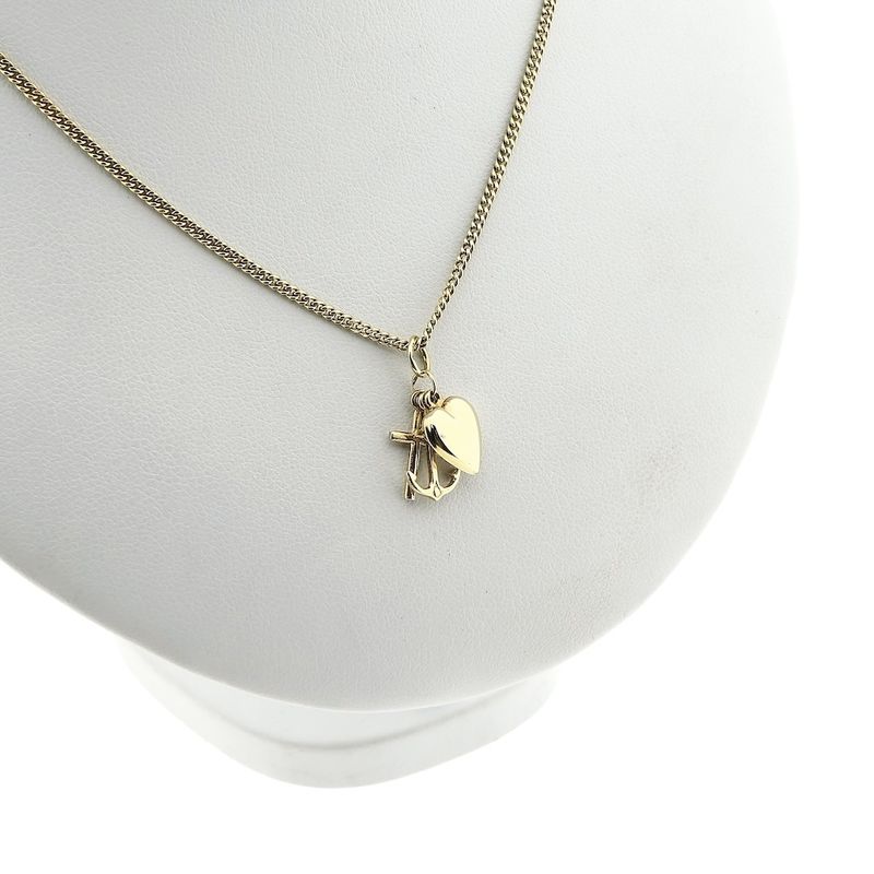 Image 4 of Golden Faith, Hope and Love Pendant