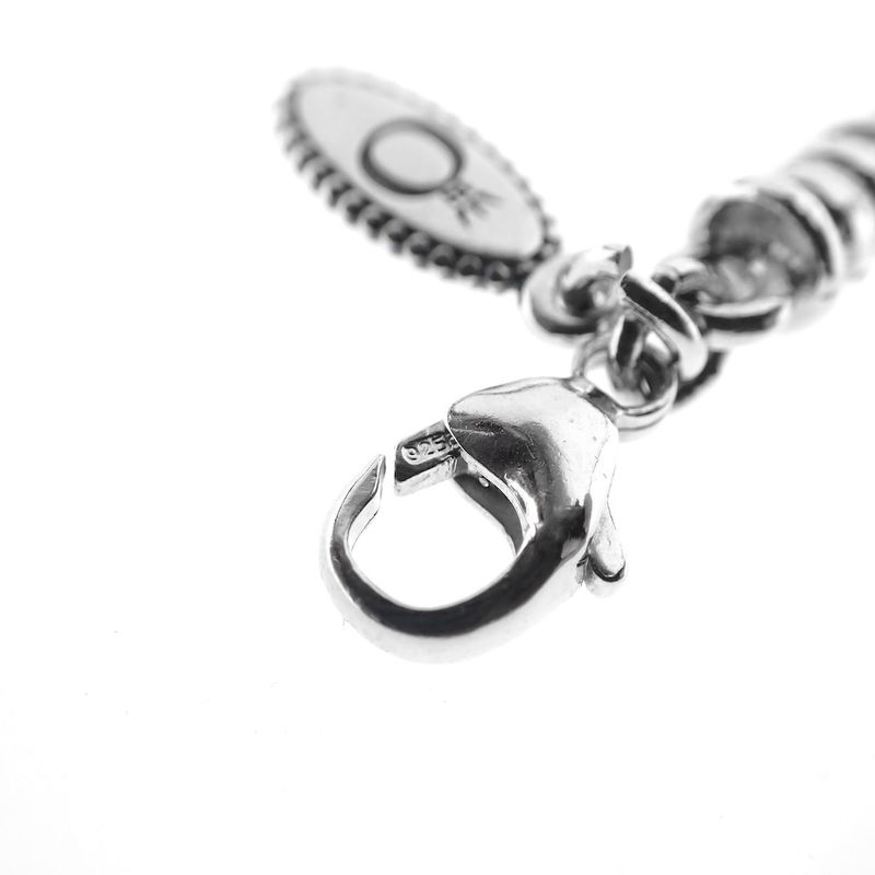 Image 6 of Pandora bracelet; Silver; lobster clasp | 17 cm