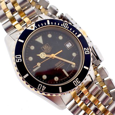 Image 1 of Tag Heuer 1000; Vintage men's watch