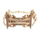 Image 1 of Antique gold bracelet with a Bible clasp from 1858