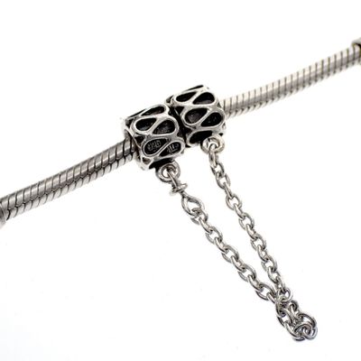 Image 2 of Pandora safety chain; Silver; Drums