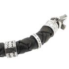 Image 9 of Silver leather Buddha to Buddha bracelet | 21 cm