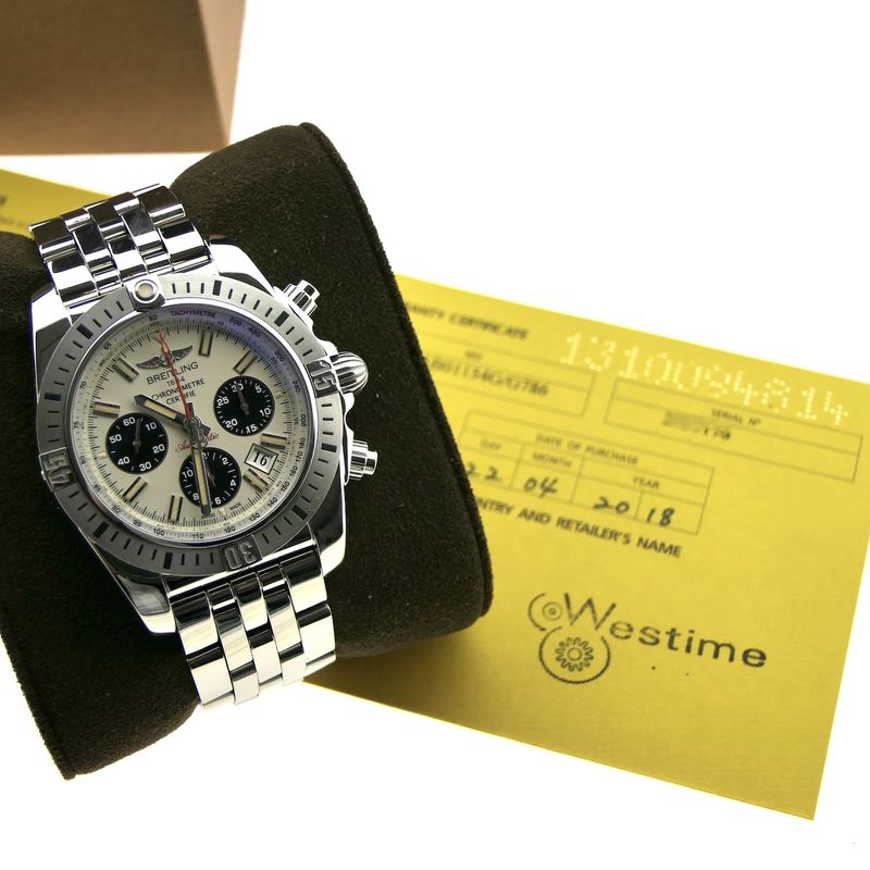 Image 18 of Breitling Chronomat 44 Airborne '30th Anniversary' AB01154G; Chronograph men's watch