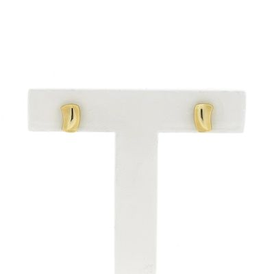 Golden subtle stud earrings Image 1 of Golden subtle stud earrings