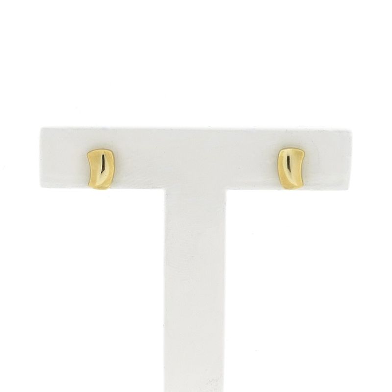 Image 1 of Golden subtle stud earrings