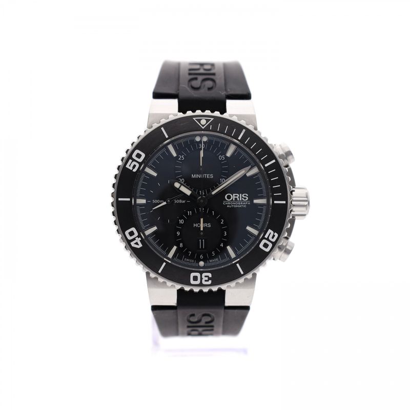 Image 1 of Oris Aquis Chronograph 01 774 7655 4154-07; Automatic Men's Watch