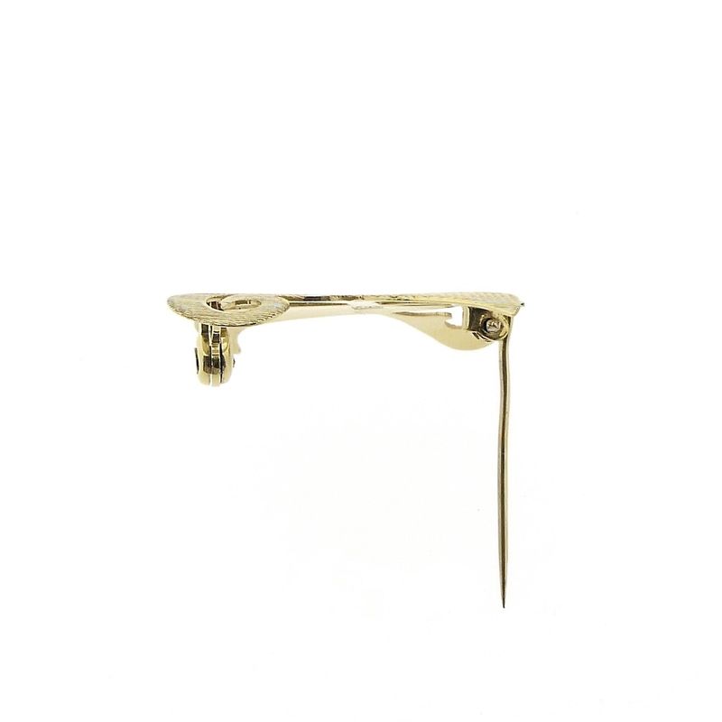 Image 8 of 8 carat brooch; Letter K