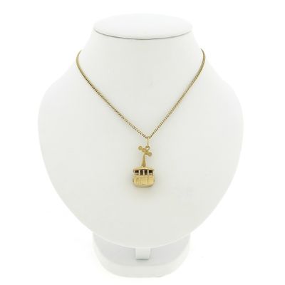 Image 2 of Gold pendant of a gondola