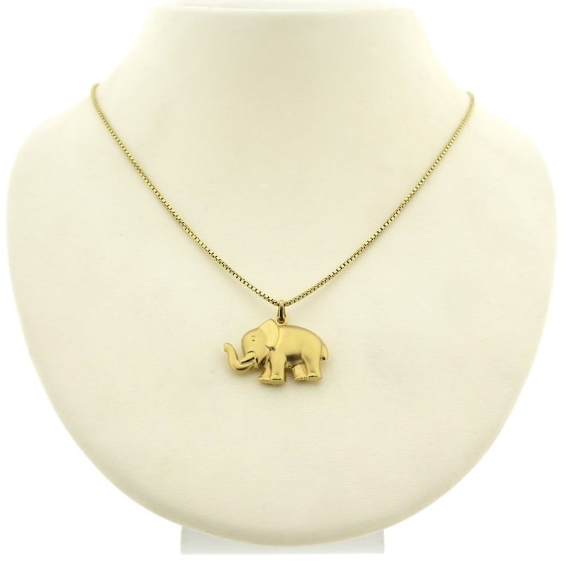 Image 5 of Gold elephant pendant
