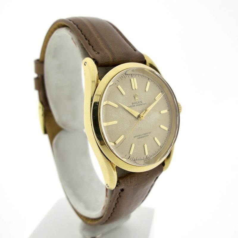 Image 3 of Rolex Oyster Perpetual 6290; Vintage 18k automatic watch from 1955