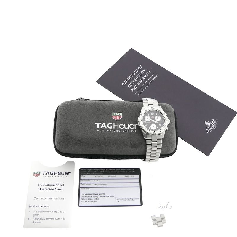 Image 13 of TAG Heuer Professional 2000 Classic Chronograph; Men's watch