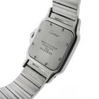 Image 6 of Cartier Santos Galbee 1566; Gold/steel unisex watch