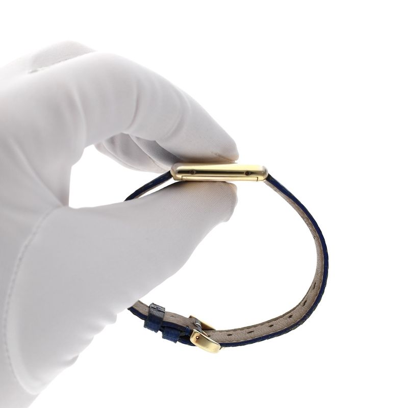 Image 6 of Cartier Tank Vermeil 'Trinity' Large 6129; Vintage mechanical watch