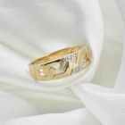Image 6 of Gold ring with diamonds | 0.01 ct.