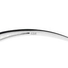 Afbeelding 10 van Witgouden slavenarmband met diamanten; 0,17 ct. 