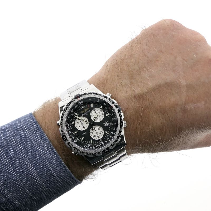 Image 18 of Breitling Jupiter Pilot A59028; Chronograph men's watch