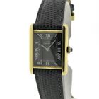 Image 2 of Cartier Tank Vermeil; Vintage mechanical women's watch