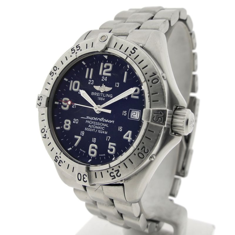 Image 2 of Breitling Superocean A17345; Automatic men's diving watch
