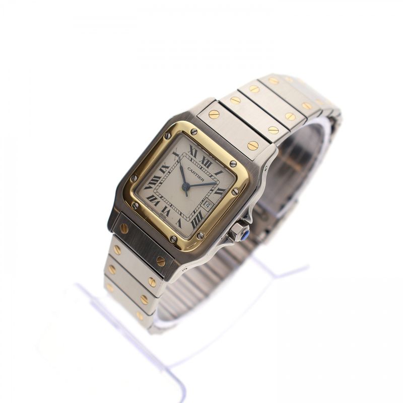 Afbeelding 3 van Cartier Santos 'Spider Dial' 2961; Vintage Automatisch Horloge