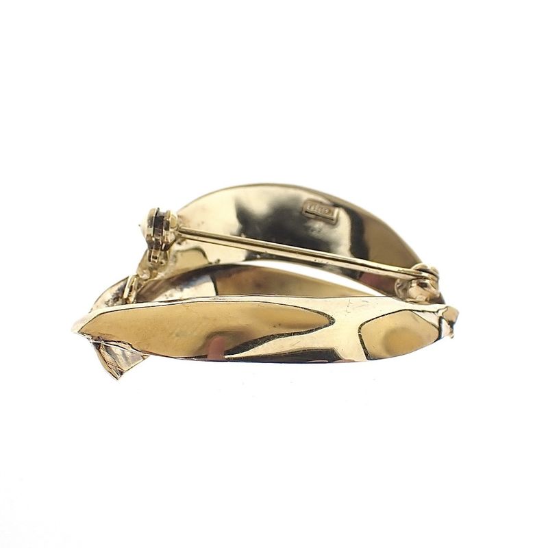 Image 5 of Vintage gold fantasy brooch