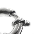 Image 8 of Silver jasseron link bracelet | 21 cm