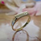 Image 2 of Two-tone ring with diamond | 0.025 ct