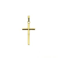 Gold pendant of a cross