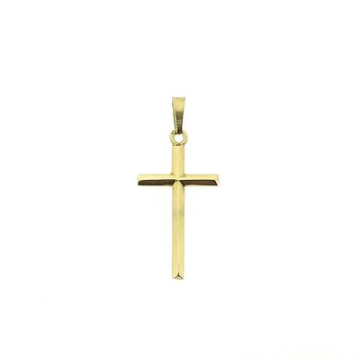 Image 1 of Gold pendant of a cross