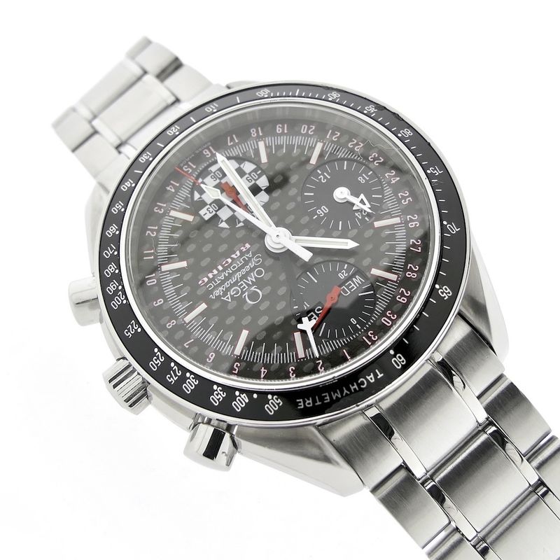 Image 13 of Omega Speedmaster Racing 'Schumacher Limited Edition'; Chronograph men's watch