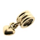 Image 4 of Pandora Charm; Gold; Dangling Heart