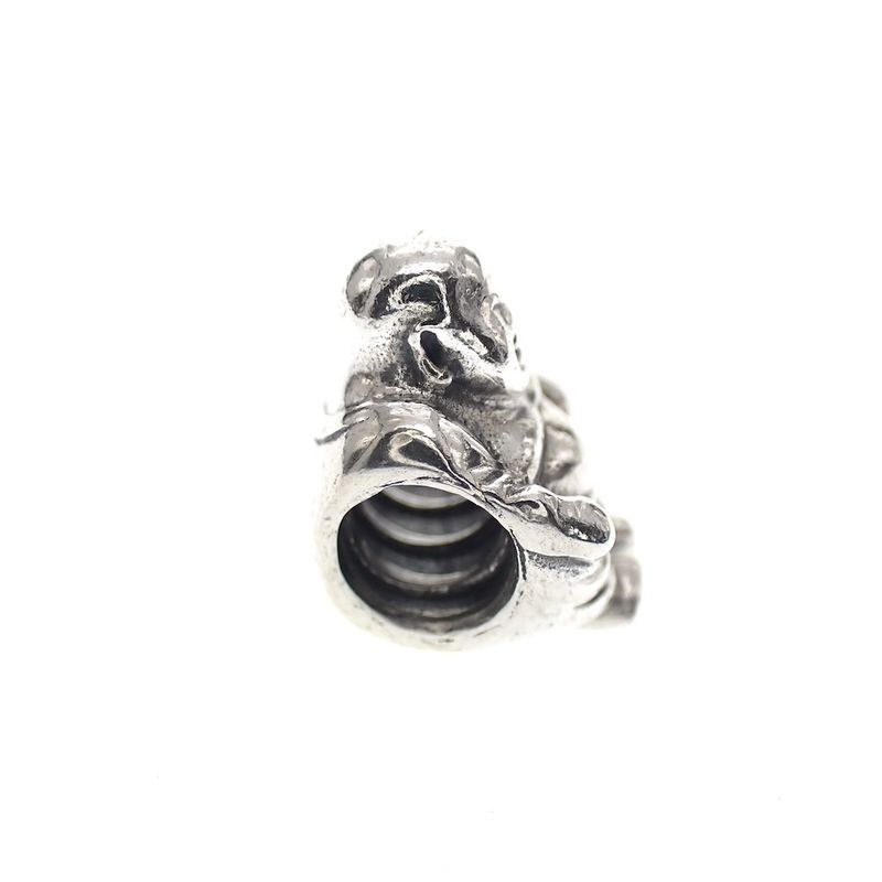 Image 3 of Pandora charm; Silver; Meditation Charm