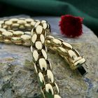 Image 2 of Gold Mesh Link Bracelet