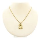 Image 3 of Gold pendant of a koala with enamel and zirconia