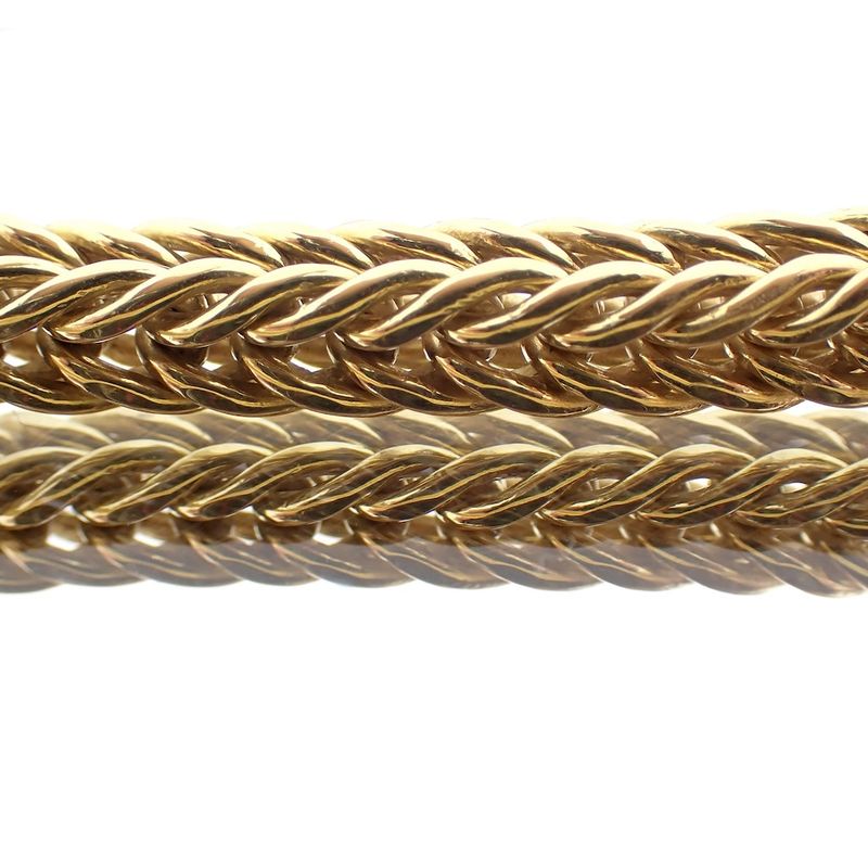Image 7 of Exclusive gold foxtail link necklace