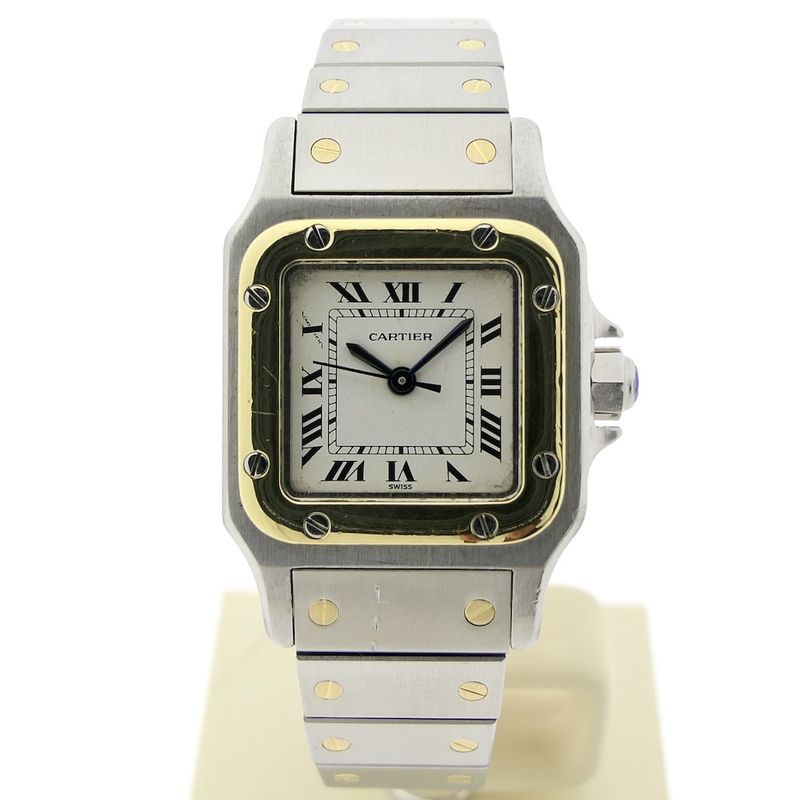 Image 1 of Cartier Santos Galbee; Automatic ladies watch