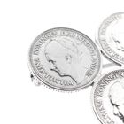 Image 5 of Silver brooch Wilhelmina coins | Three-leaf clover