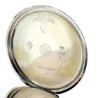 Image 10 of Omega pocket watch; antique silver pocket watch