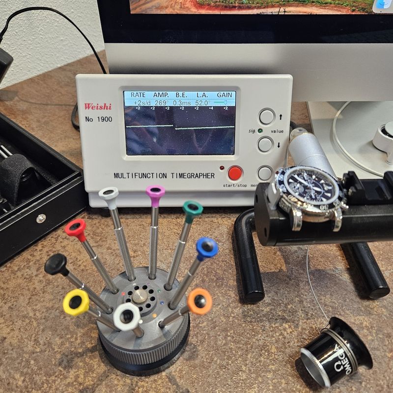 Image 15 of Montblanc Meisterstück Sport Chronograph 7034; Automatic men's watch