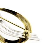 Image 7 of Two-tone fantasy brooch with diamond