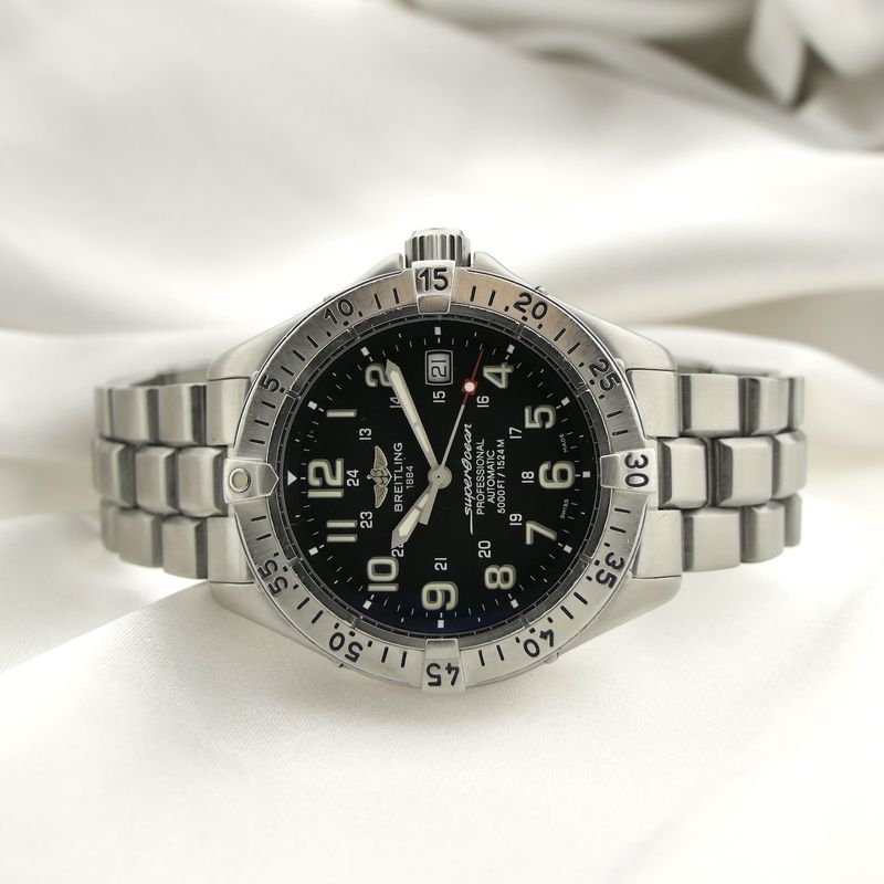 Image 11 of Breitling Superocean A17345; Automatic men's diving watch