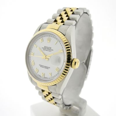 Image 2 of Rolex Datejust 16233; Automatic gold/steel watch