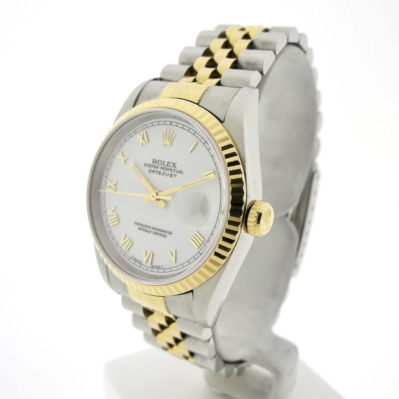 Image 2 of Rolex Datejust 16233; Automatic gold/steel watch