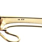 Image 5 of Golden fantasy brooch with diamond; 0.02 ct.