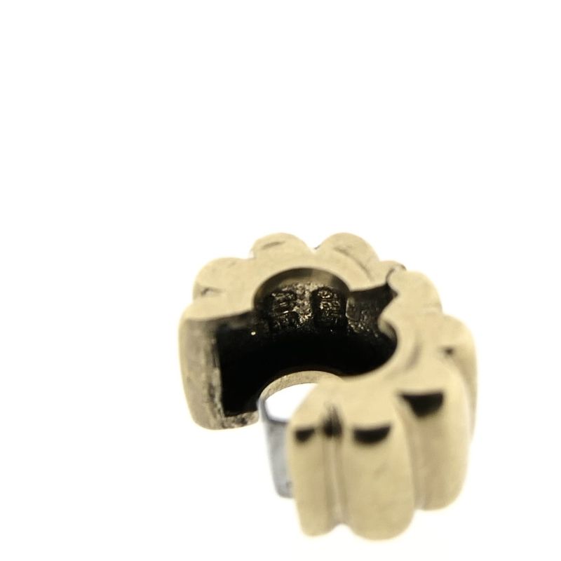 Image 7 of Pandora clip charm; Gold; Ribbed Charm